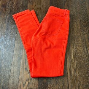 🍊H&M Bright Orange Skinny Jeans